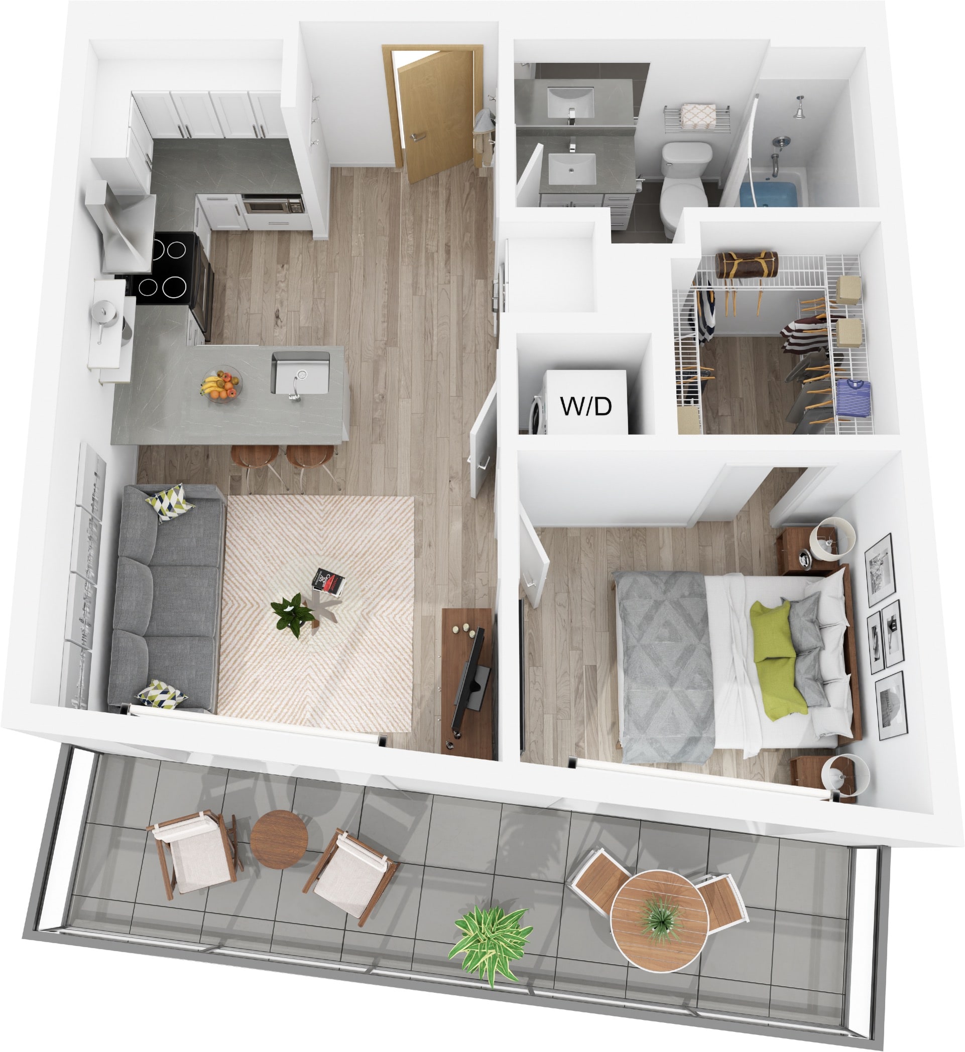 Frances Apartments In Northeast - Floor Plans